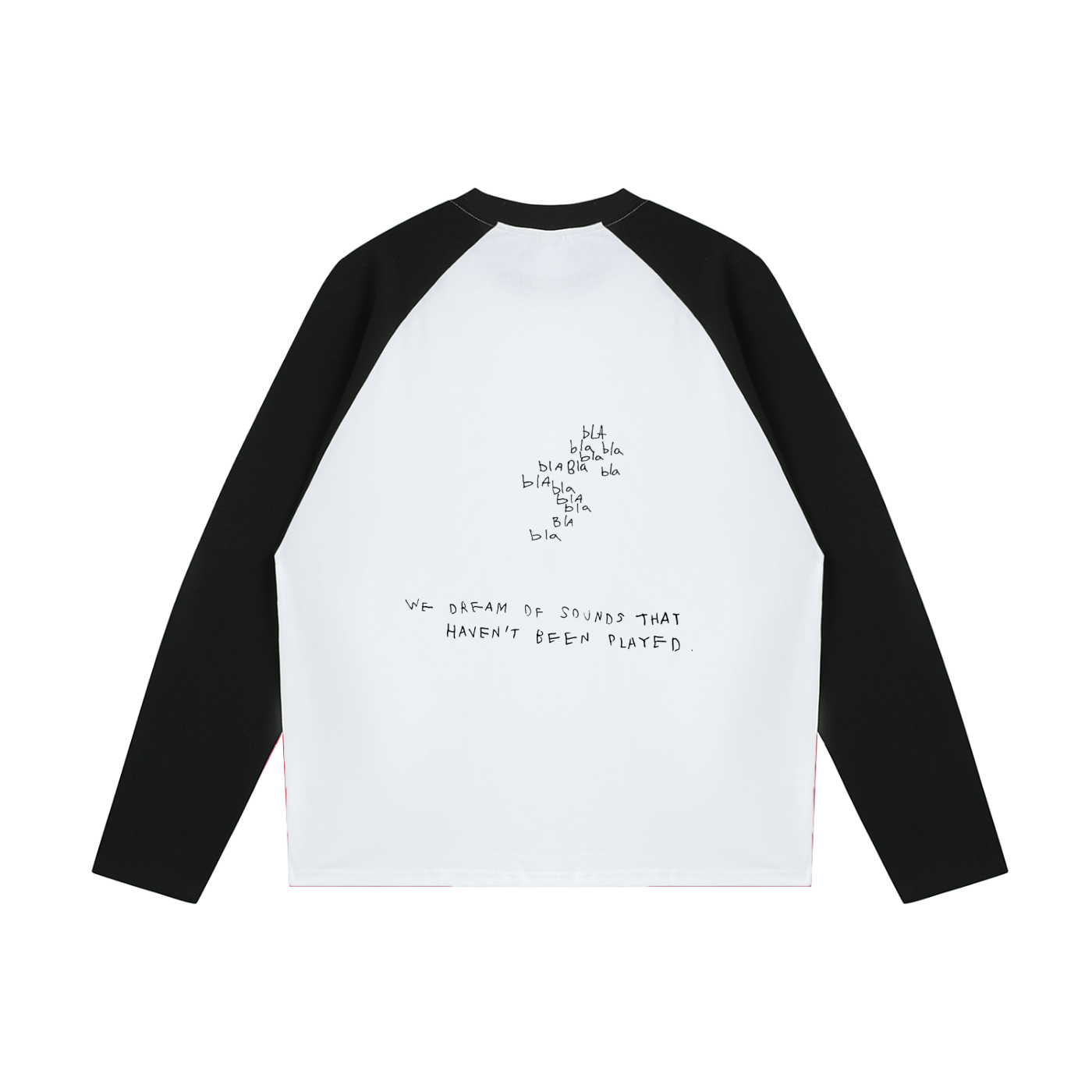 Color-Blocked Raglan Long-Sleeve T-Shirt | Chloe Spencer