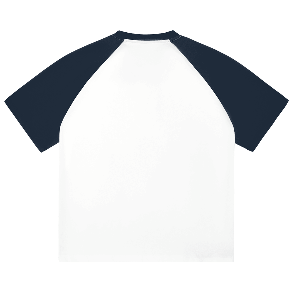 Color-Blocked Raglan Sleeve T-shirt | Chloe Spencer