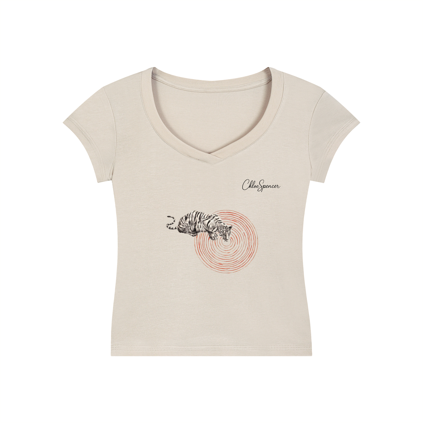 Sehr schönes Woman Bodycon T-Shirt Perfeckt für den casuall Look und schickere Anlässe.