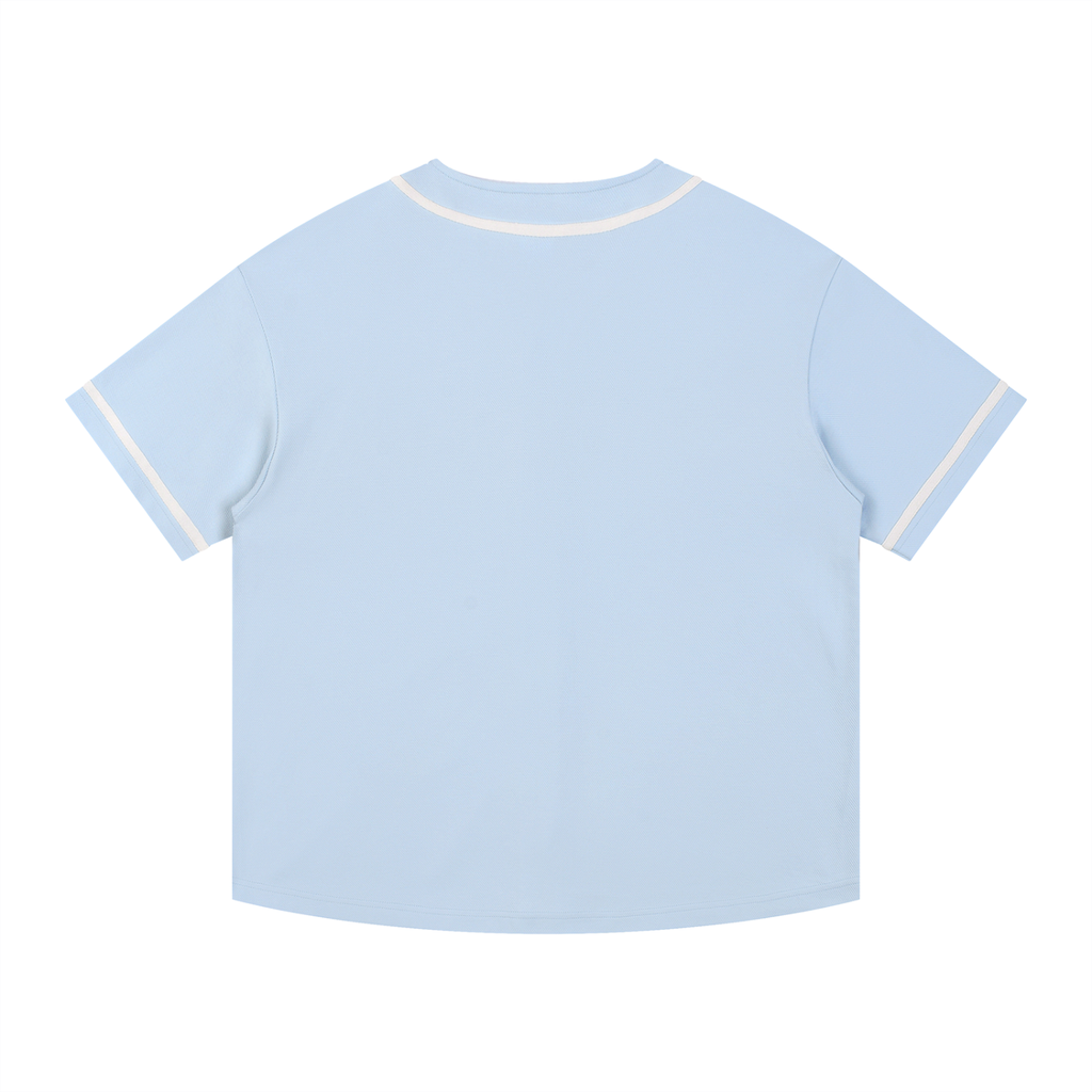 Hellblaues Herren Button-Up Hemd aus Baumwolle – klassisches Slim Fit Hemd mit Knopfleiste, ideal für Business, Freizeit und elegante Outfits